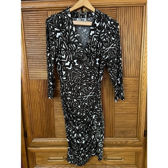 Jennifer Lopez Dress Women Medium Wrap - Picture 1 of 5
